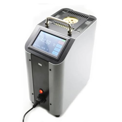 Kapazitätsmessgeräte, Tragbarer Trockenkörperofen ET3801 Trockenblock-Temperaturkalibrator -30℃-1200℃ Vor-Ort-Temperaturkalibrierungsgerät(50C - 650) von AUBEST