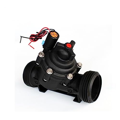 Magnetventil, 2" Zoll landwirtschaftliches Bewässerungssystem hydraulisch 220 24V 12V Rasensprenger Gartenbewässerung Gewächshäuser Magnetventil(DC Latching(12V)) von AUBEST