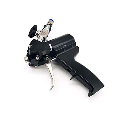 Spritzpistole, Polyurethanschaum-Spritzpistole P2 Air Purge PU Foaming Injection AB Zweikomponenten-Hochdruckbeschichtungs-Spritzpistolen-Kit Spritzpistole, Polyurethanschaum-Spritzpistole P2 Air Purge PU Foaming Injection AB Zweikomponenten-Hochdruckbeschichtungs-Spritzpistolen-Kit von AUBEST
