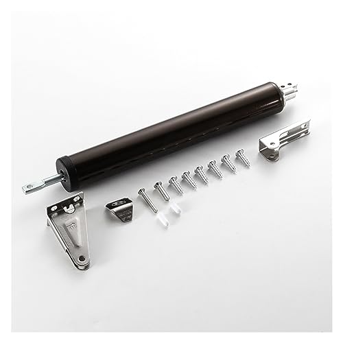 Toröffner, Automatischer hydraulischer Puffer-Türschließer, 90°-Positionierung, for Zuhause, ruhige Zimmertür, pneumatischer automatischer Türschließer, Möbelbeschläge(Coffee) von AUBEST