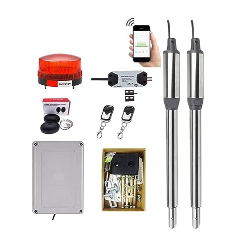 Toröffner, Automatisches Türöffnungsgerät, multifunktionale Edelstahl-Schwenktoröffner-Betreibersätze mit optionalem Zubehör(D KIT) von AUBEST