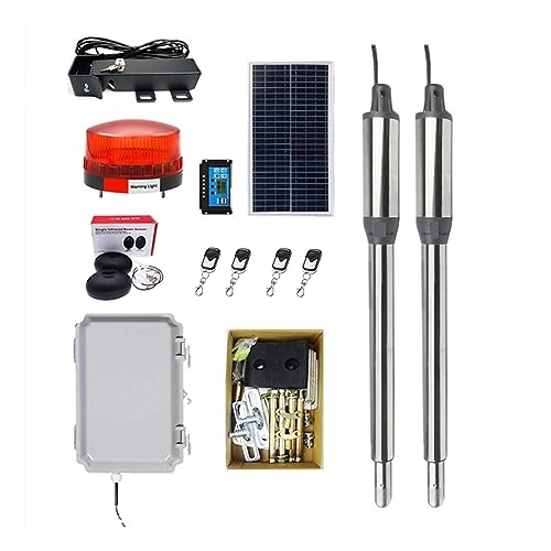 Toröffner, Automatisches Türöffnungsgerät, multifunktionale Edelstahl-Schwenktoröffner-Betreibersätze mit optionalem Zubehör(Q KIT) von AUBEST