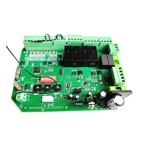 Toröffner, Universelle 24-V-DC-Platine for automatische Doppelarm-Schwenktoröffner-Steuerplatine, Smart Control Center-System(Kit1) von AUBEST