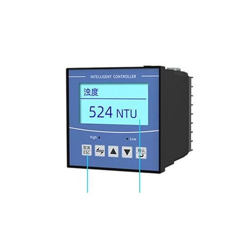 Trübungsmessgeräte, Online-Trübungsdetektor MLSS Schlammkonzentrationsmessgerät Wasserqualität Trübungssensor Schwebstoffdetektor-Sender(Controller) von AUBEST