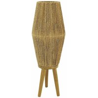 Aubry Gaspard - Stehlampe aus Jute und Holz von AUBRY GASPARD