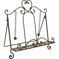 Aubry Gaspard - Kochbuchhalter aus rostbraun lackiertem Metall von AUBRY GASPARD