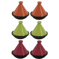 Aubry Gaspard - Mini-Tajine aus Keramik 10 cm (6-stück) von AUBRY GASPARD