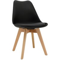 Aubry Gaspard - Skandinavischer Design-Stuhl aus Polypropylen und Holz von AUBRY GASPARD