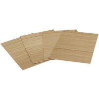 Aubry Gaspard - Tischsets aus Bambus (4er-Set) von AUBRY GASPARD