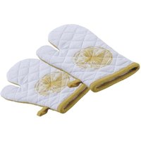 Topfhandschuh aus Baumwolle Zitrone (2er-Set) von AUBRY GASPARD