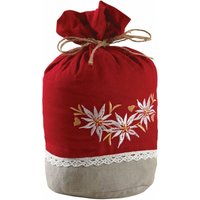 Aubry Gaspard - Türstopper aus Baumwolle und Leinen 1,5kg Edelweiss von AUBRY GASPARD