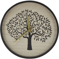 Aubry Gaspard - Uhr Lebensbaum aus Medium und Metall von AUBRY GASPARD