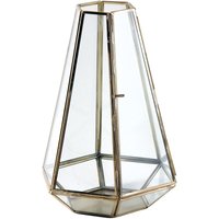 Aubry Gaspard - Windlicht aus Glas und Messing von AUBRY GASPARD