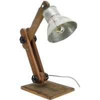 Aubry Gaspard - Stehlampe aus Recyclingholz und Metall Archi von AUBRY GASPARD