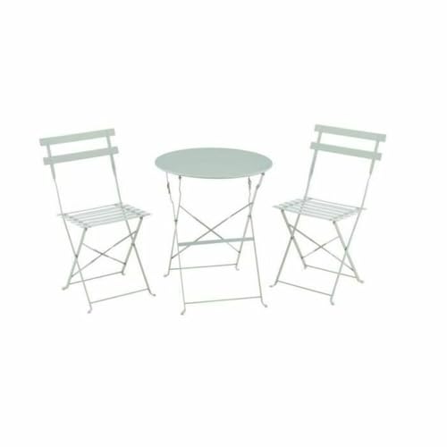 BigBuy Home Tischset mit 2 Stühlen, grün, 60 x 71 cm, 42 x 45 x 82 cm, Marke EAN: 3619999309857 BigBuy Home Tischset mit 2 Stühlen, grün, 60 x 71 cm, 42 x 45 x 82 cm, Marke EAN: 3619999309857 von AUCUNE