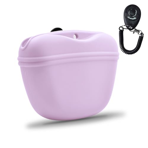 AUDWUD Hundefutterbeutel aus Silikon tragbarer Trainingsbehälter mit Clip,praktischer Magnetverschluss AUDWUD Hundefutterbeutel aus Silikon tragbarer Trainingsbehälter mit Clip,praktischer Magnetverschluss von AUDWUD