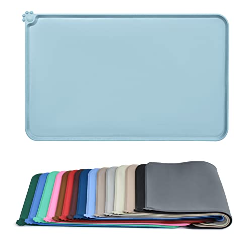 AUDWUD Silikon wasserdicht Hund und Katze Haustier Fütterung Matte,Anti-Rutsch-Tiernapf Matte,Haustier Fütterung Matte AUDWUD Silikon wasserdicht Hund und Katze Haustier Fütterung Matte,Anti-Rutsch-Tiernapf Matte,Haustier Fütterung Matte von AUDWUD