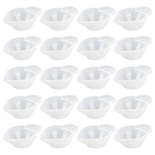 AUEAR, 20 Stück Silikonform Becherspender Harz Mini Messbecher für DIY Epoxy Handwerk AUEAR, 20 Stück Silikonform Becherspender Harz Mini Messbecher für DIY Epoxy Handwerk von AUEAR