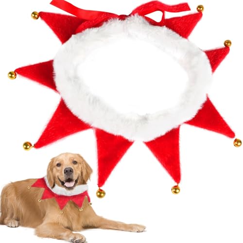 8 Glöckchen Weihnachten,Weihnachten Haustierhalsband Glöckchen,Hundehalsband Weihnachten für Kätzen und Hunde,Verstellbare Katze Hundehalsband,Haustier Kostüm Zubehör für Hund Katze Welpen Kätzchen 8 Glöckchen Weihnachten,Weihnachten Haustierhalsband Glöckchen,Hundehalsband Weihnachten für Kätzen und Hunde,Verstellbare Katze Hundehalsband,Haustier Kostüm Zubehör für Hund Katze Welpen Kätzchen von AUEJACKY