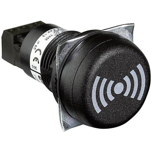 Auer Signalgeräte ESK 812500405 Schalldämpfer, kontinuierlicher Ton, 12 V/DC, 12 V/AC, 24 V/DC, 24 V/AC, 65 von AUER SIGNALGERÄTE