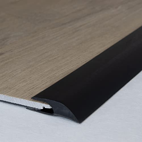 Einfassprofil | PVC | Schwarz | Breite 32 mm | Höhe 5 mm | Länge 2700 mm | PVC-Einfassleiste | 1 Stück von AUER