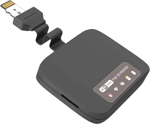 FDM 3D Drucker WiFi Übertragungs Modul, Dual-Core 240 MHz Chip-Hoch Geschwindigkeits Übertragung, Karte schreiben und mit der Slicing-Software verbinden, kompatibel mit TF-Karte oder microSD-Karte von AUERVO