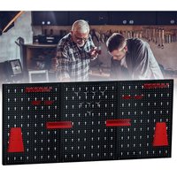 AUFUN 120 x 60 x 2 cm Werkzeuglochwand Werkzeughalter Werkzeugwand, inkl.17tlg Set mit Halterungen AUFUN 120 x 60 x 2 cm Werkzeuglochwand Werkzeughalter Werkzeugwand, inkl.17tlg Set mit Halterungen von AUFUN