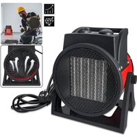AUFUN 3000 Watt Elektroheizer Heizlüfter Bauheizer, Keramik Heizstrahler mit Thermostat mit 3 Heizstufen Elektroheizung für Baustelle Wohnung Garage AUFUN 3000 Watt Elektroheizer Heizlüfter Bauheizer, Keramik Heizstrahler mit Thermostat mit 3 Heizstufen Elektroheizung für Baustelle Wohnung Garage von AUFUN