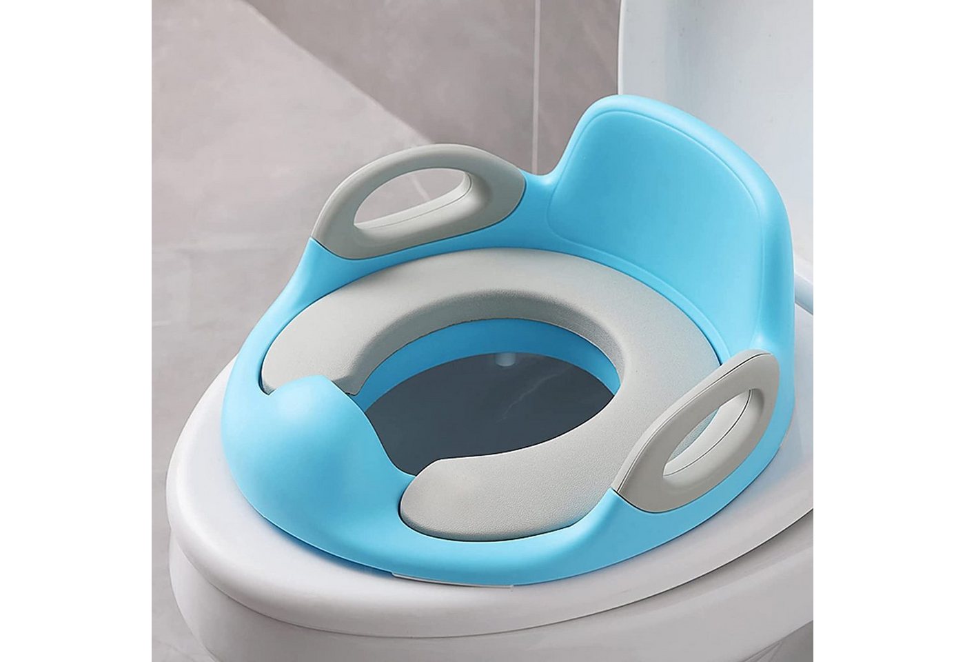 AUFUN Baby-Toilettensitz Kinder WC Sitz kinder Toilettentrainer Töpfchen, 3 Farben von AUFUN