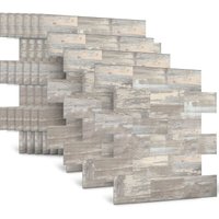 Aufun - Fliesenaufkleber 30cm x 30cm 10 Stück Type b von AUFUN