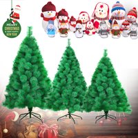 AUFUN Künstlicher Weihnachtsbaum Tannenbaum mit Beleuchtung 260 LED warm-weiß inkl. Metallständer 406 Spitzen, PVC Christbaumfür AUFUN Künstlicher Weihnachtsbaum Tannenbaum mit Beleuchtung 260 LED warm-weiß inkl. Metallständer 406 Spitzen, PVC Christbaumfür von AUFUN