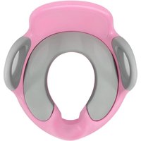 AUFUN Toilettensitz Kinder WC Aufsatz, Baby Potty Training Toilettentrainer, für Jungen und Mädchen 12 Monate bis 8 Jahre(Rosa) von AUFUN