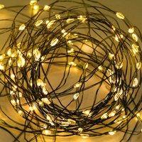150M led Lichterkette aus Kupferdraht, 1500 LEDs, 8 Modi Wasserdicht IP44, mit Stecker und Fernbedienung Timer, ideal für Weihnachtsdeko, Innen, von AUFUN