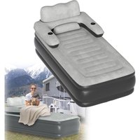 Aufun - Luftmatratze Camping Selbstaufblasend Luftbett Aufblasbare Matratze mit Eingebauter Elektrischer Pumpe Mit Handgepäckstück (Luftbett 2 von AUFUN