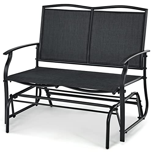 AUGESTER Outdoor Schaukelstuhl Gleiter schwarz AUGESTER Outdoor Schaukelstuhl Gleiter schwarz von AUGESTER
