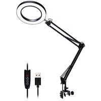Flexible 5X USB LED 3-farbig beleuchtete Lupe für das Lesen nach dem Lesen Flexible 5X USB LED 3-farbig beleuchtete Lupe für das Lesen nach dem Lesen von AUGIENB