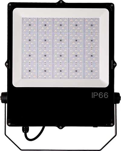 AML Flutlichtstrahler FLP2 dimmbar - LED Strahler mit hochwertigem Mean Well LED-Treiber, IP66 klassifiziert, LED Scheinwerfer, für Innen- und Außenbereich (4.000K (neutralweiß), 50W) von August Müller Lichttechnik AG
