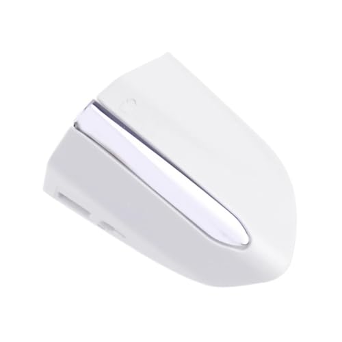 AUGUST SNOW Autotürgriffabdeckung DS7Z-54218A15-BEPTM Auto Vorne Links Türgriff Abdeckung End Kappe Für Ford Für Fusion Für Edge 2015-2020 Weiß Mit Helle Streifen von AUGUST SNOW