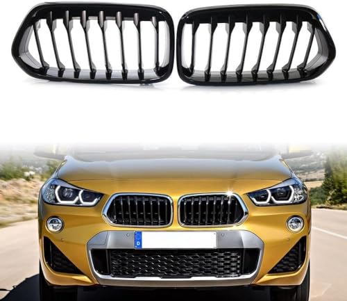 Auto Gitter Front Kühlergrill für BMW X2 Series F39 2018-2021, Maßgeschneidertes Unterhaubengitter Kühlergrill Haubengrill Grillverkleidung Ersatzzubehör Auto Gitter Front Kühlergrill für BMW X2 Series F39 2018-2021, Maßgeschneidertes Unterhaubengitter Kühlergrill Haubengrill Grillverkleidung Ersatzzubehör von AUHOAZ