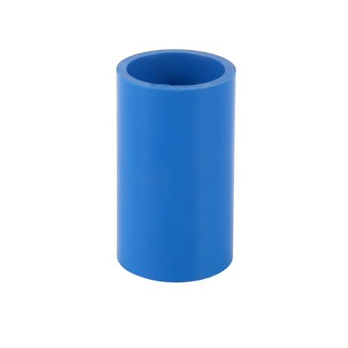 AUHOAZ Blauer 20/25/32 mm PVC-Rohrverbinder, gerader Winkel-T-Stück, Kreuz-Wasserrohr-Adapter, 3/4/5-Wege-Verbindung, for Garten, Obstgarten, Bewässerung (Color : Straight Joint, Size : ID 20mm) von AUHOAZ