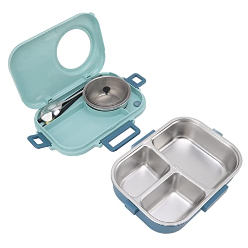 Isolierte Bento-Box, Thermo-Lunchbox mit Auslaufsicherem Gitter FüR das Picknick zu Hause von AUHX