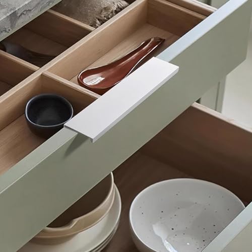 AUJLKJOUV 1Stück Unsichtbare Versteckter Schrankgriffe,aluminium griffe für badmöbel,Fingerkantenzuggriff Möbelgriffe für kleiderschrank tür Kommode schubladen Weiß AUJLKJOUV 1Stück Unsichtbare Versteckter Schrankgriffe,aluminium griffe für badmöbel,Fingerkantenzuggriff Möbelgriffe für kleiderschrank tür Kommode schubladen Weiß von AUJLKJOUV