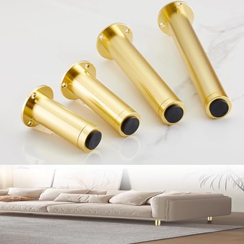 AUJLKJOUV 4 Stück Möbelfüße,Bett Beine Aluminiumlegierung Metall Sofafuß Bettrahmen Zubehör für Bettgestell Schrank Sofa Sockelfüße,Nachttische Füße AUJLKJOUV 4 Stück Möbelfüße,Bett Beine Aluminiumlegierung Metall Sofafuß Bettrahmen Zubehör für Bettgestell Schrank Sofa Sockelfüße,Nachttische Füße von AUJLKJOUV