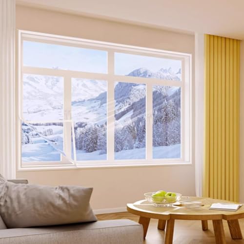 Selbstklebende Fensterisolierung Fensterisolierfolie,Wärmeisolierfolie aus EVA zum Kälteschutz und zur Reduzierung von Heizkosten,einfach anzubringen Selbstklebende Fensterisolierung Fensterisolierfolie,Wärmeisolierfolie aus EVA zum Kälteschutz und zur Reduzierung von Heizkosten,einfach anzubringen von AUJLKJOUV