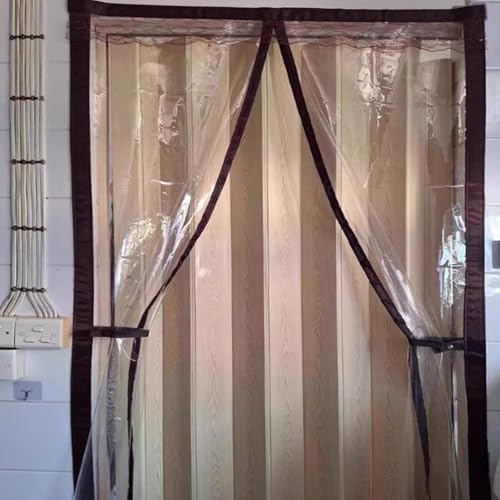 Thermovorhang kälteschutz tür,magnetischer vorhang balkontür Wasserdicht,Kälteschutz,EVA für Balkontür Wohnzimmer Terrassentür von AUJLKJOUV