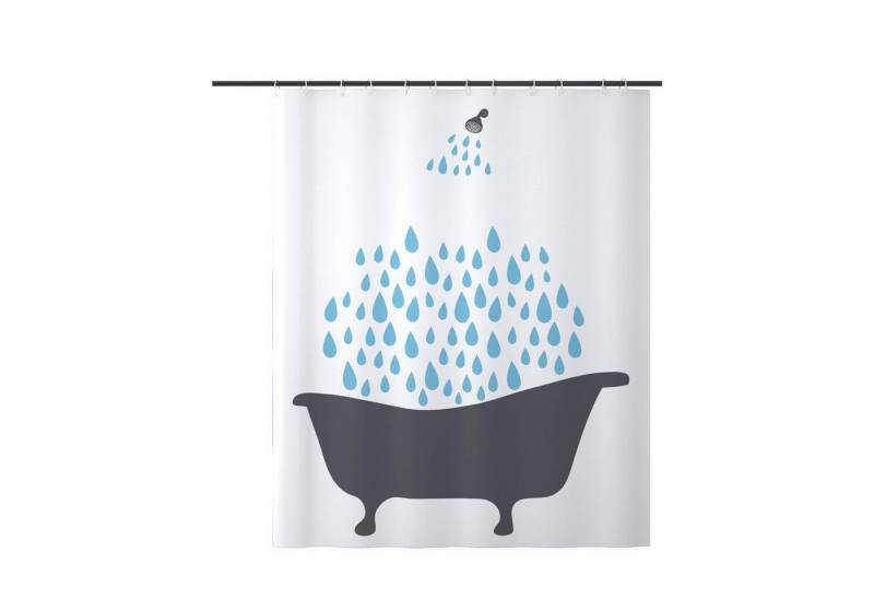 AUKUU Duschvorhang Wasserdichter Wasserdichter Duschvorhang verdickter, Duschvorhang180*200cmHook senden von AUKUU