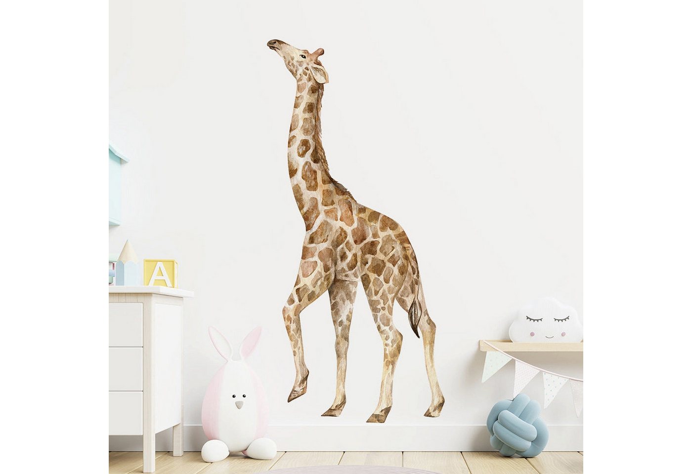 AUKUU Wandtattoo 30X90cm Giraffe Tier Wandaufkleber Wohnzimmer Eingang, Korridor Aufkleber Wanddekoration Aufkleber von AUKUU