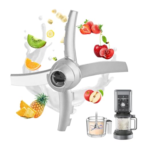 Ersatz für Ninja Creami Deluxe Klinge, kompatibel mit Ninja Creami NC500 NC501 Series Deluxe Eismaschinen, Ice Creami Ersatzklinge, perfekte Passform für Ninja 500 Zubehör von AULKZIOV