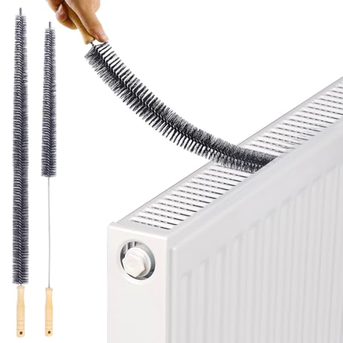 AUMAYCO Heizkörperbürste, 2er-Pack Heizkörper Reinigen mit Weichen Borsten, Lange Mehrzweck Heizungsbürste, Heizkörper Reinigen mit Flexibler Heizungsreinigungsbürste AUMAYCO Heizkörperbürste, 2er-Pack Heizkörper Reinigen mit Weichen Borsten, Lange Mehrzweck Heizungsbürste, Heizkörper Reinigen mit Flexibler Heizungsreinigungsbürste von AUMAYCO
