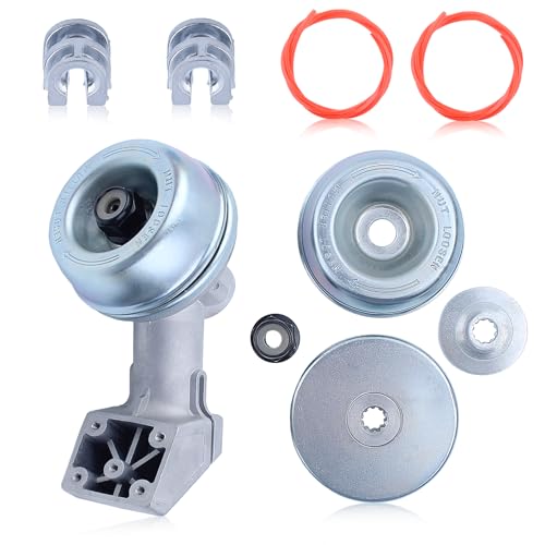 AUMEL Getriebekopf Kit für Stihl FS44 FS80 FS85 FS120 FS130 FS200 FS250 FS90 FS100 FR130 FR220 Trimmer Motorsense Rasenmäher mit Strohseil Schleife in Aluminium 41376400100 41306410300 AUMEL Getriebekopf Kit für Stihl FS44 FS80 FS85 FS120 FS130 FS200 FS250 FS90 FS100 FR130 FR220 Trimmer Motorsense Rasenmäher mit Strohseil Schleife in Aluminium 41376400100 41306410300 von AUMEL